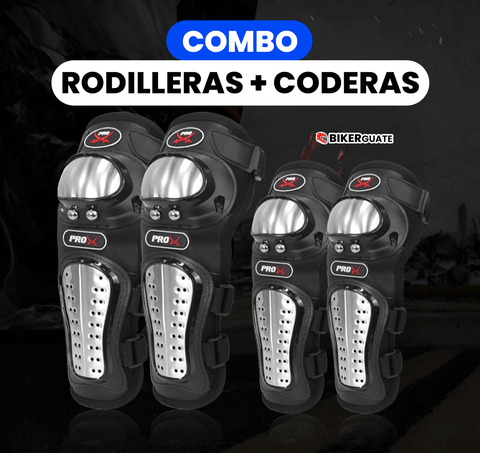 KIT Rodilleras + Coderas Metálicas🔥