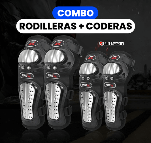 KIT Rodilleras + Coderas Metálicas🔥