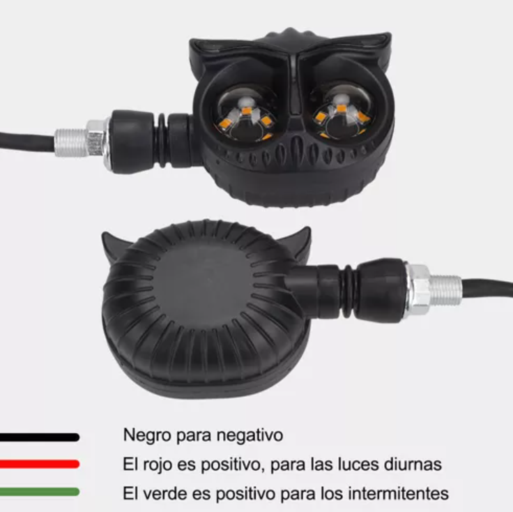 Par Pidevías BÚHO Led para Moto Universal