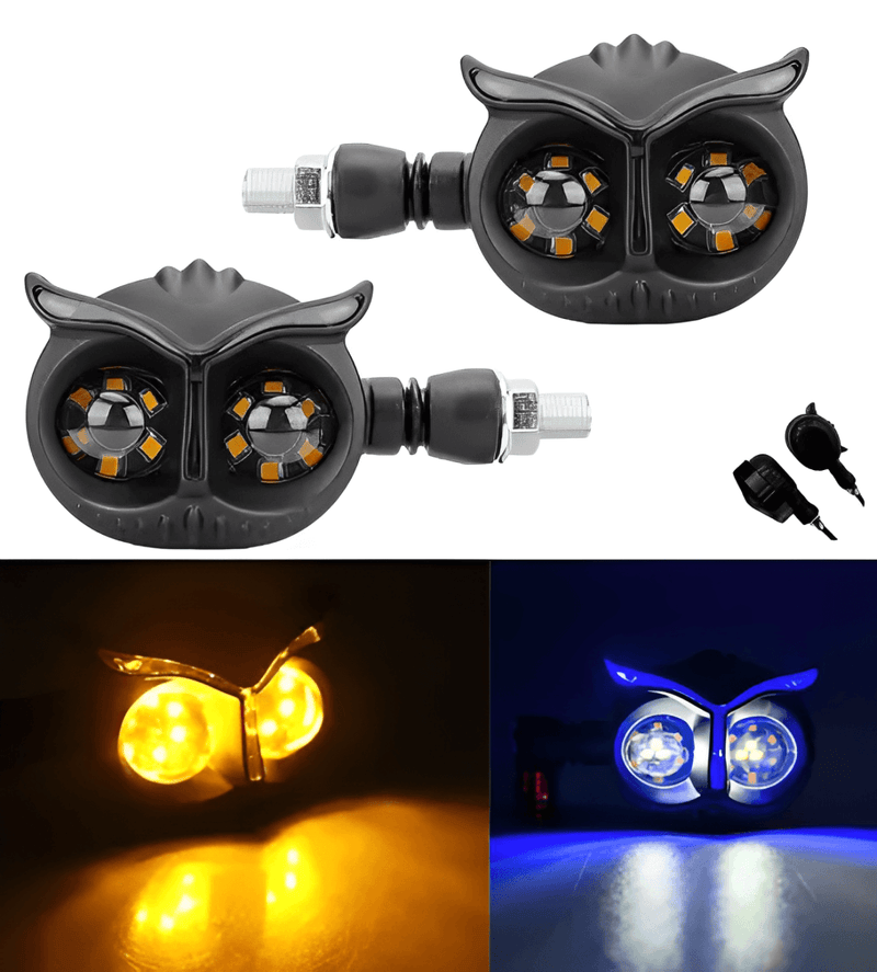 Par Pidevías BÚHO Led para Moto Universal