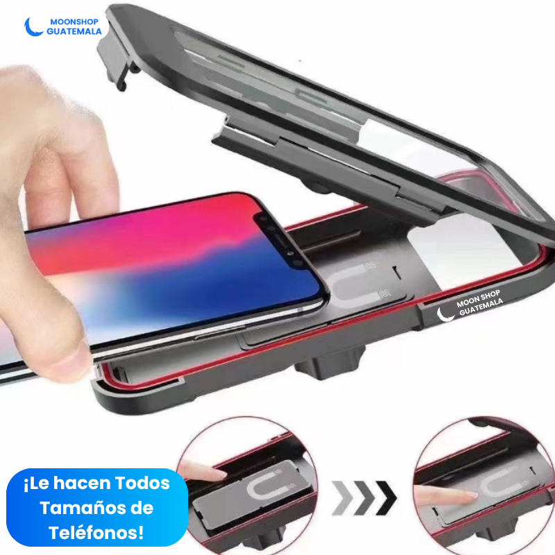 PROMO 🔥 SOPORTE IMPERMEABLE ANTIRROBO PARA MOTO