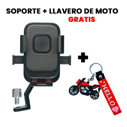 Soporte de Celular para Moto + Llavero GRATIS