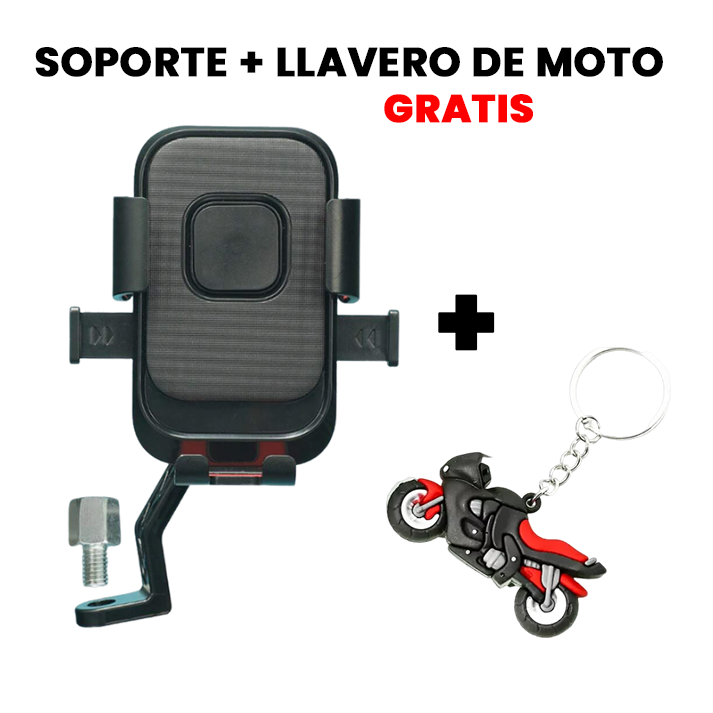 Soporte de Celular para Moto + Llavero GRATIS